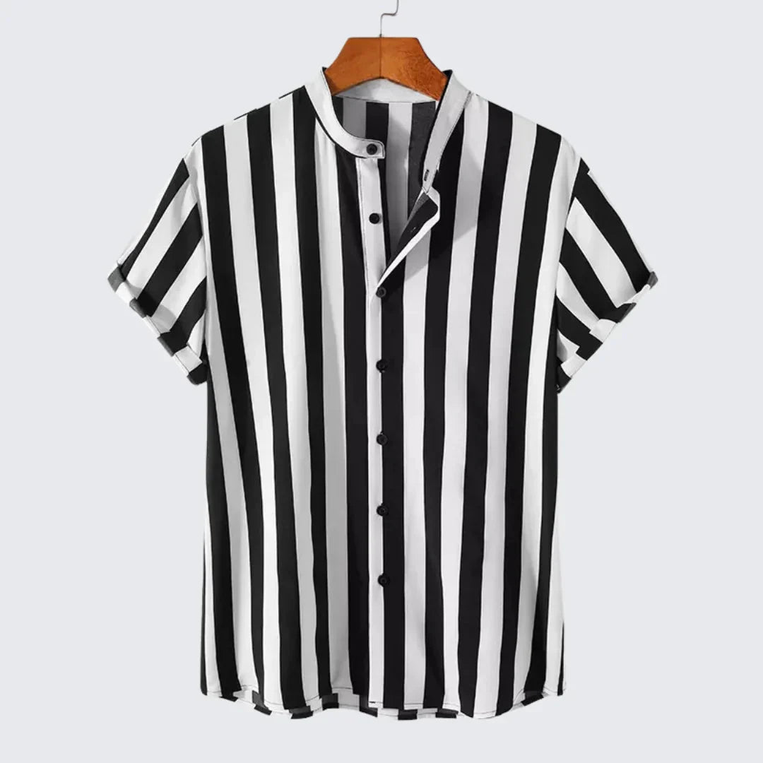 Camisa Masculina de Manga Corta Cancún