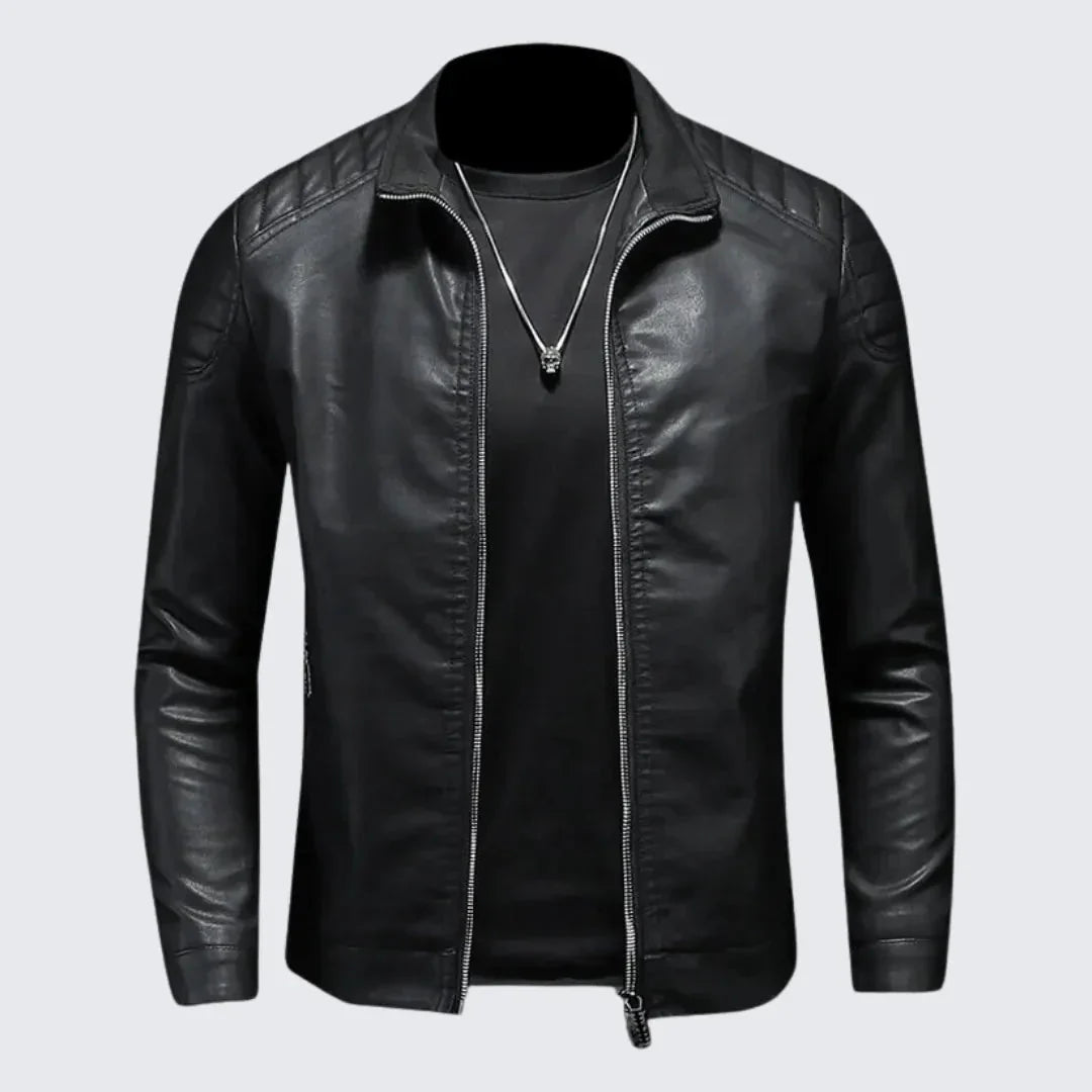 Chaqueta Masculina de Cuero Berlín